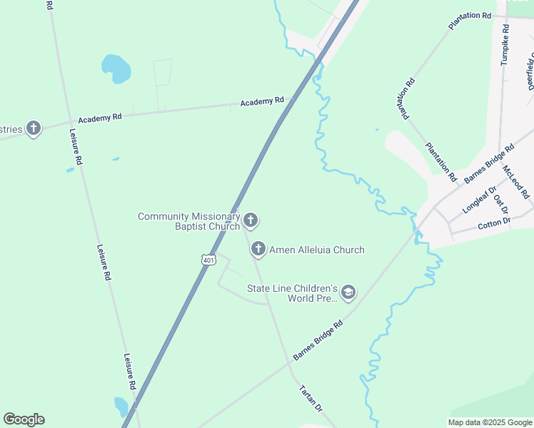 map of restaurants, bars, coffee shops, grocery stores, and more near 9187 Tartan Road in Laurinburg