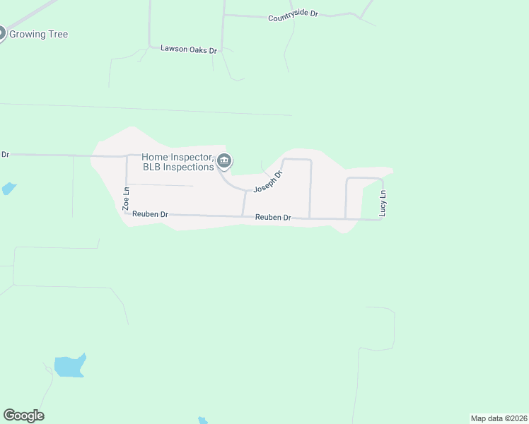 map of restaurants, bars, coffee shops, grocery stores, and more near 386 Reuben Dr. in Alexander