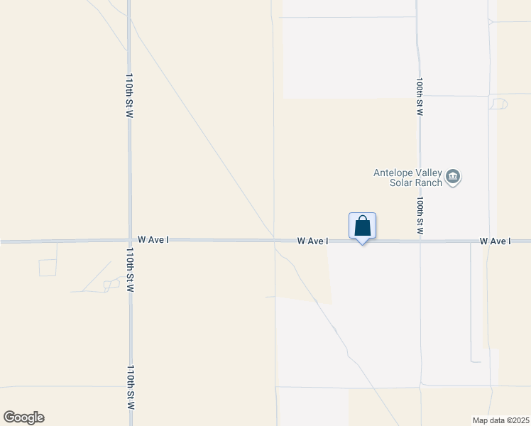 map of restaurants, bars, coffee shops, grocery stores, and more near 105 West Avenue H in Lancaster