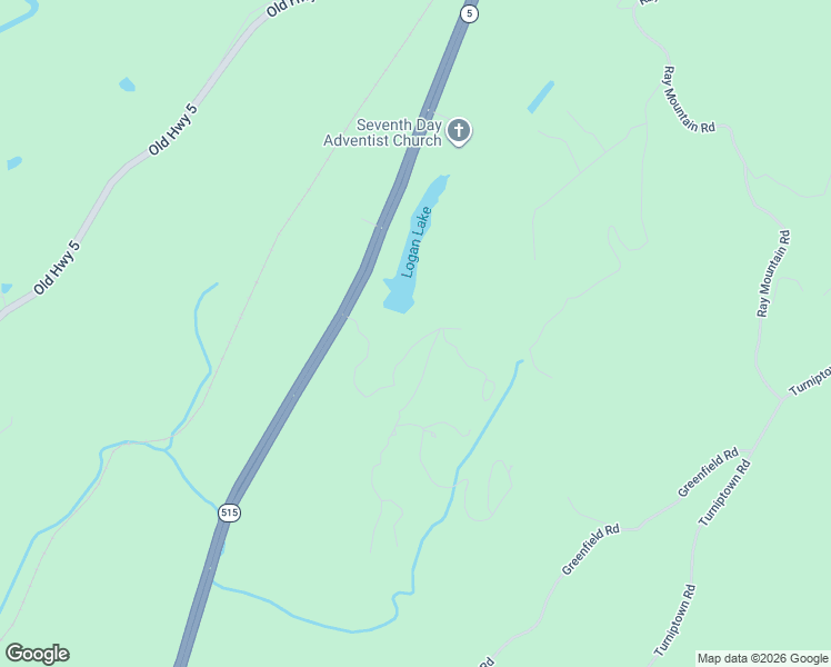 map of restaurants, bars, coffee shops, grocery stores, and more near 345 Oak Ridge Road in Ellijay