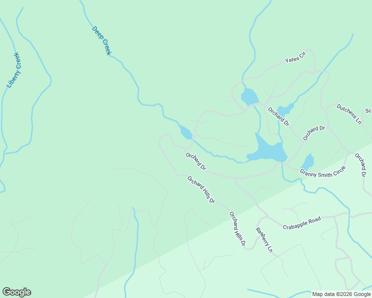 map of restaurants, bars, coffee shops, grocery stores, and more near 126 Orchard Hills Drive in Clarkesville