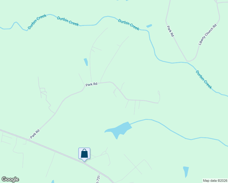 map of restaurants, bars, coffee shops, grocery stores, and more near 1749 Park Road in Fountain Inn