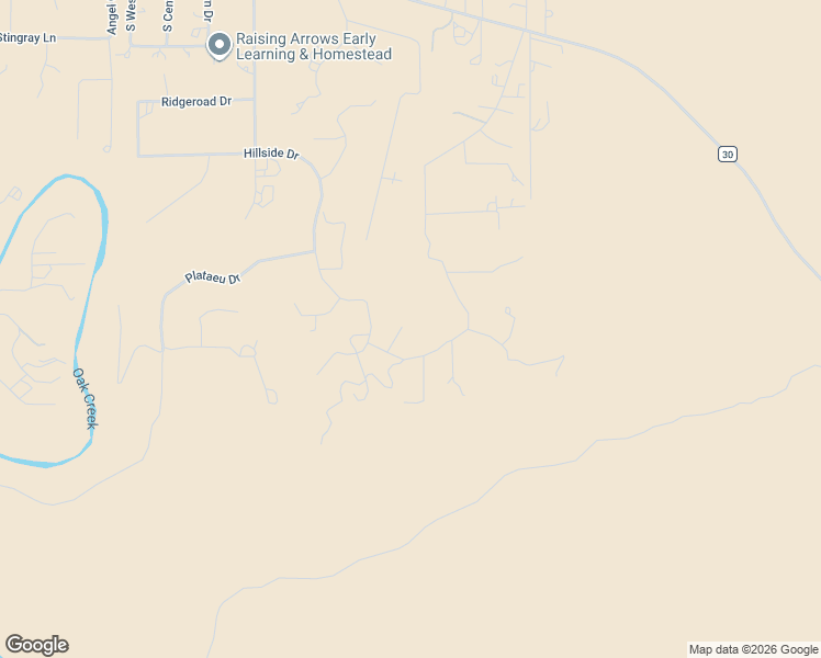 map of restaurants, bars, coffee shops, grocery stores, and more near 12230 Serenity Lane in Cornville