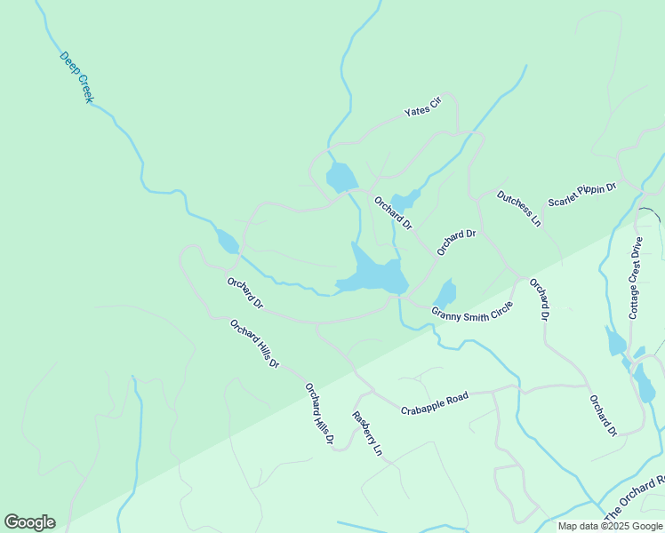 map of restaurants, bars, coffee shops, grocery stores, and more near 226 Orchard Court in Clarkesville