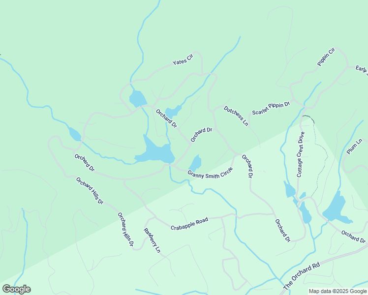 map of restaurants, bars, coffee shops, grocery stores, and more near 3394 Orchard Drive in Clarkesville