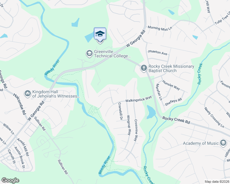 map of restaurants, bars, coffee shops, grocery stores, and more near 304 Schooner Court in Simpsonville