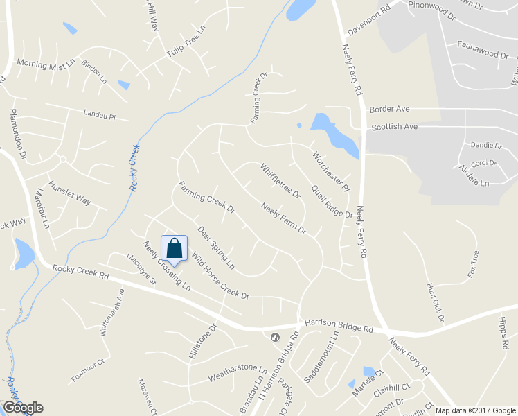 map of restaurants, bars, coffee shops, grocery stores, and more near 613 Neely Farm Drive in Simpsonville