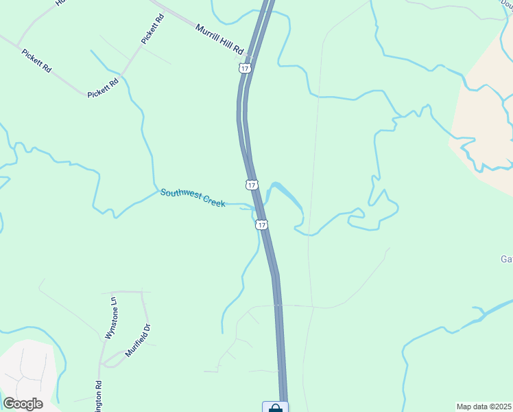 map of restaurants, bars, coffee shops, grocery stores, and more near 2434 Ocean Hwy in Jacksonville