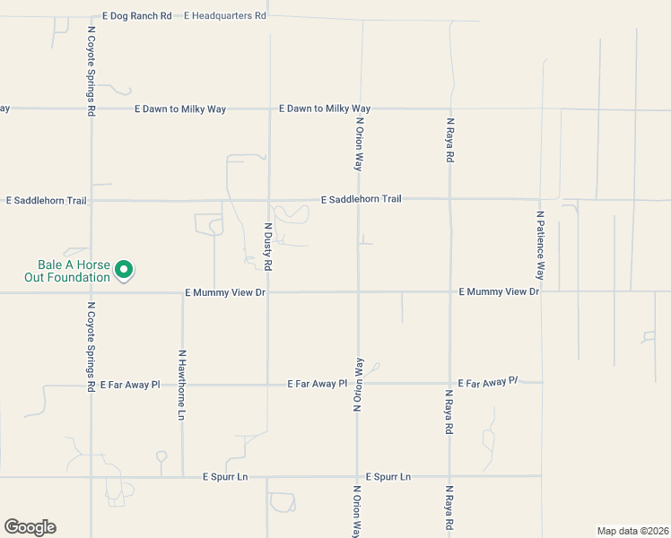 map of restaurants, bars, coffee shops, grocery stores, and more near 9500 E Mummy View Dr in Prescott Valley