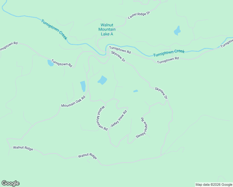 map of restaurants, bars, coffee shops, grocery stores, and more near 104 Pine Ridge Road in Ellijay