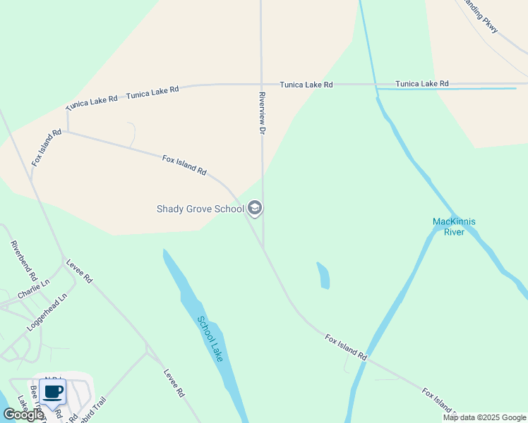 map of restaurants, bars, coffee shops, grocery stores, and more near in Tunica