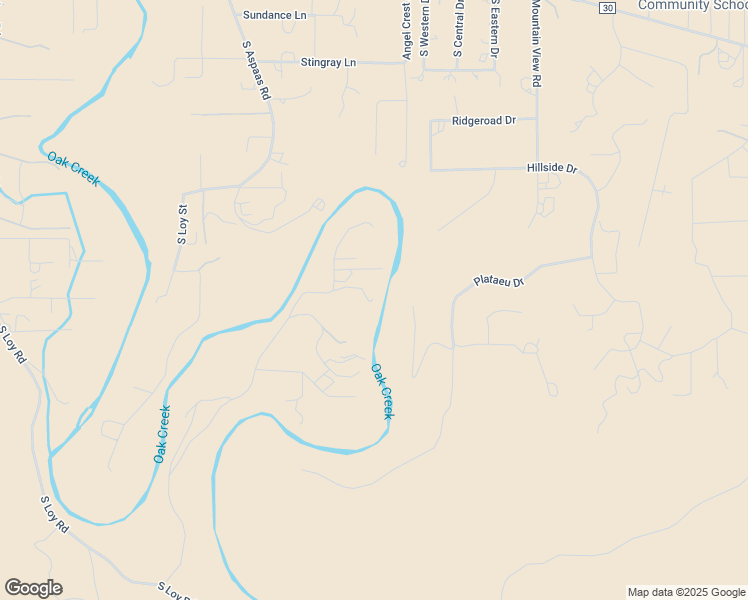 map of restaurants, bars, coffee shops, grocery stores, and more near 1775 South Sugarloaf Road in Cornville