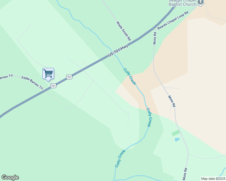 map of restaurants, bars, coffee shops, grocery stores, and more near 203 Oliver Lane in Elizabethtown