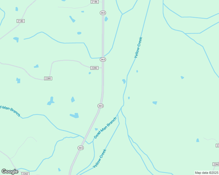 map of restaurants, bars, coffee shops, grocery stores, and more near 485 Mississippi 365 in Tishomingo