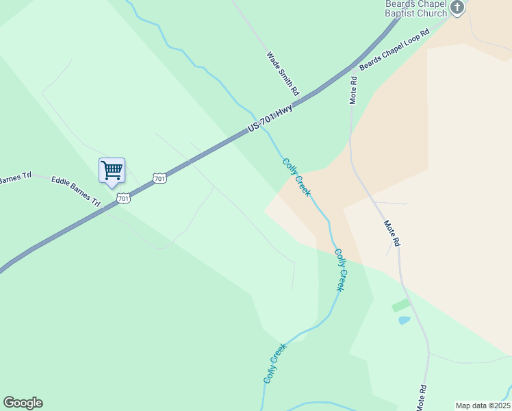map of restaurants, bars, coffee shops, grocery stores, and more near 203 Oliver Lane in Elizabethtown