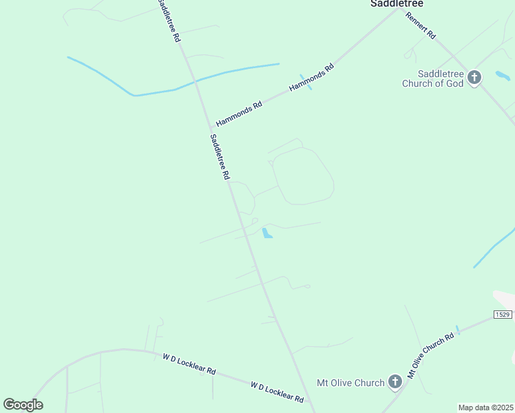 map of restaurants, bars, coffee shops, grocery stores, and more near 3418 Saddletree Road in Lumberton