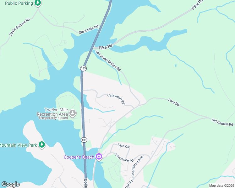 map of restaurants, bars, coffee shops, grocery stores, and more near 101 Kiawah Court in Clemson