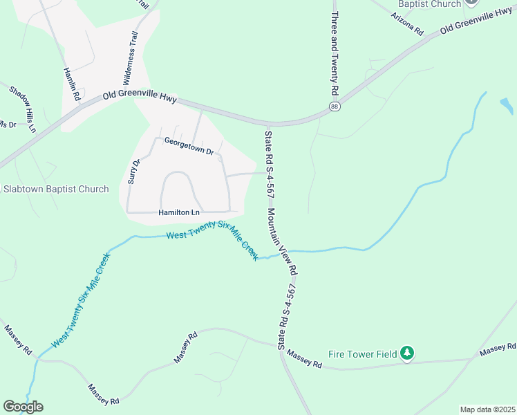 map of restaurants, bars, coffee shops, grocery stores, and more near 120 State Road S-4-567 in Easley