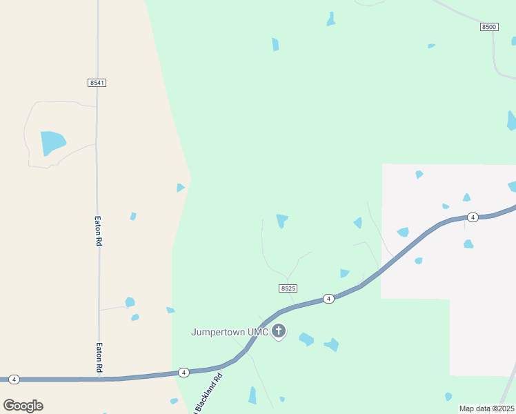 map of restaurants, bars, coffee shops, grocery stores, and more near 40 County Road 8525 in Booneville