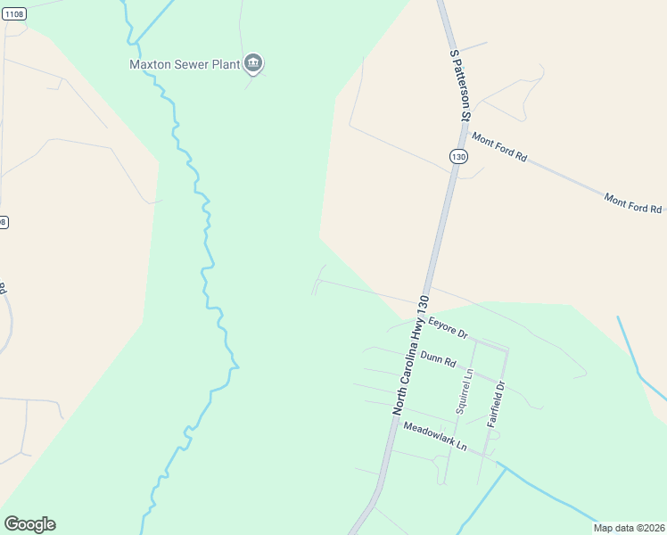 map of restaurants, bars, coffee shops, grocery stores, and more near 279 Dekota Road in Maxton