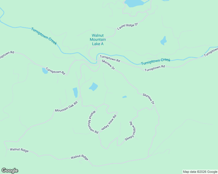 map of restaurants, bars, coffee shops, grocery stores, and more near 169 Pine Ridge Road in Ellijay