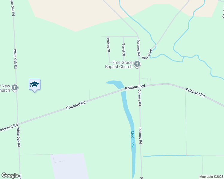 map of restaurants, bars, coffee shops, grocery stores, and more near 4135 Prichard Road in Tunica