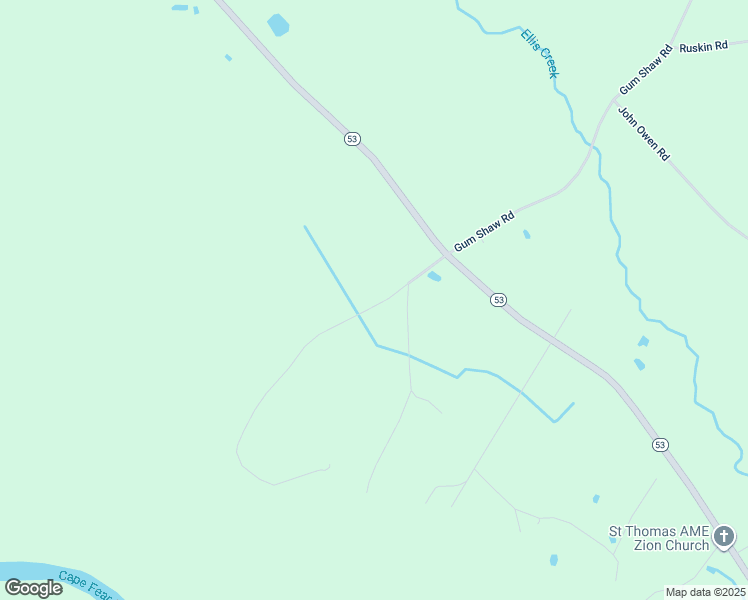 map of restaurants, bars, coffee shops, grocery stores, and more near 188 Pearl Lloyd Road in White Oak