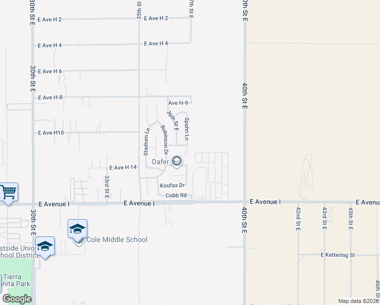 map of restaurants, bars, coffee shops, grocery stores, and more near 45412 Spahn Lane in Lancaster