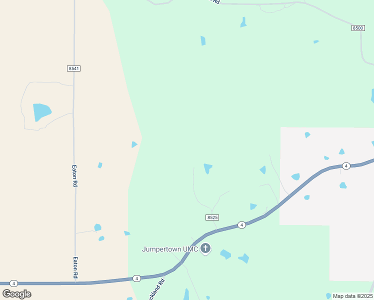 map of restaurants, bars, coffee shops, grocery stores, and more near 40 County Road 8525 in Booneville