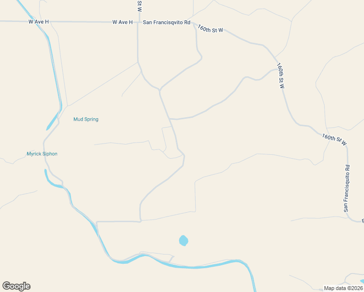 map of restaurants, bars, coffee shops, grocery stores, and more near 45408 160th Street West in Lancaster