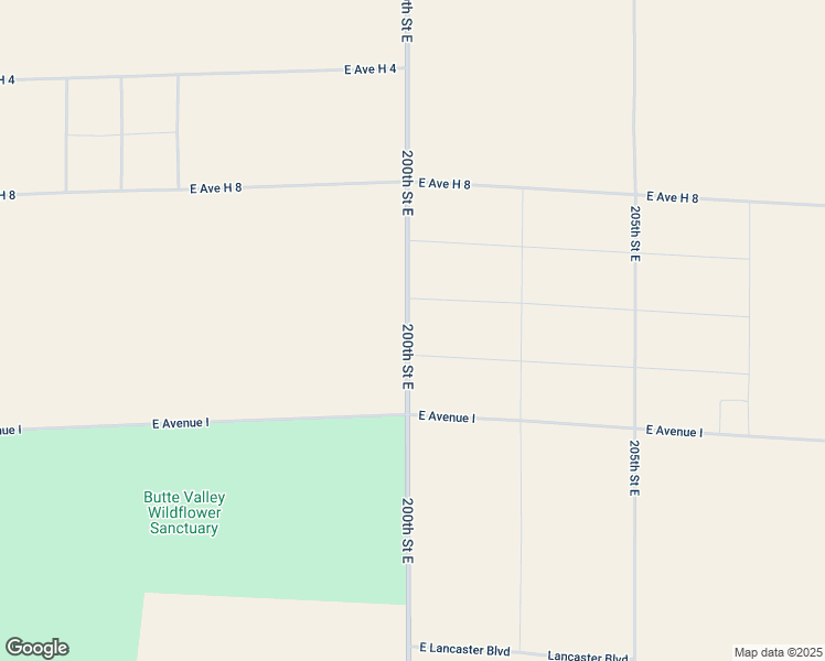 map of restaurants, bars, coffee shops, grocery stores, and more near 45310 200th Street East in Lancaster