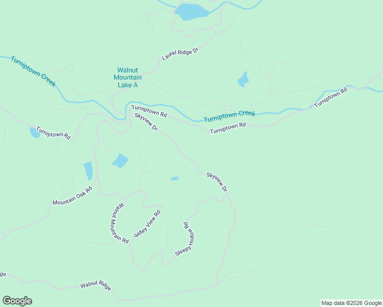 map of restaurants, bars, coffee shops, grocery stores, and more near Skyview Drive in Ellijay