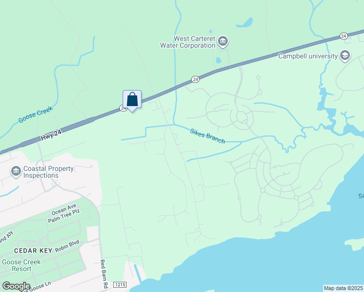 map of restaurants, bars, coffee shops, grocery stores, and more near 201 J Bell Lane in Newport
