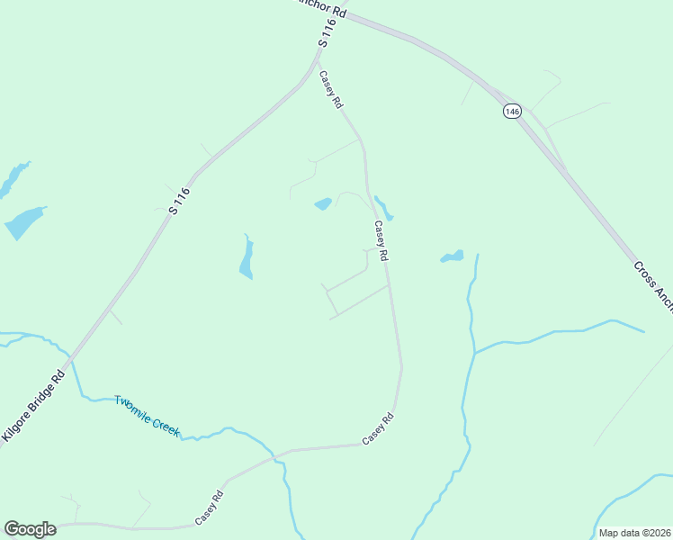 map of restaurants, bars, coffee shops, grocery stores, and more near 312 Casey Road in Woodruff