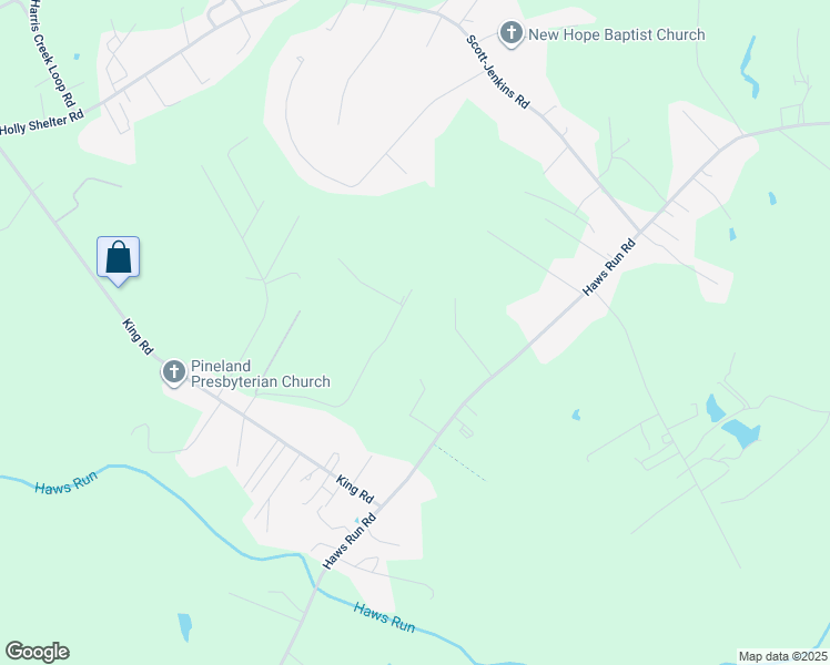 map of restaurants, bars, coffee shops, grocery stores, and more near 192 King Estates Road in Jacksonville