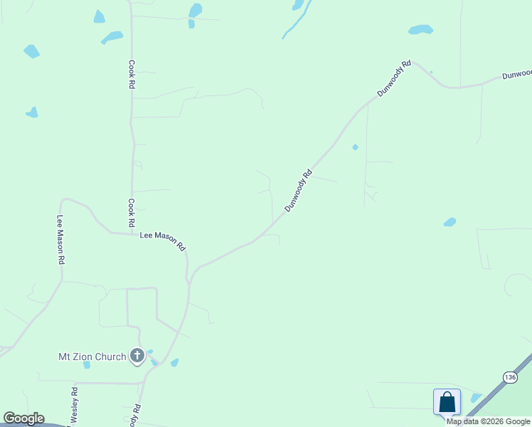 map of restaurants, bars, coffee shops, grocery stores, and more near 901 Dunwoody Road in LaFayette