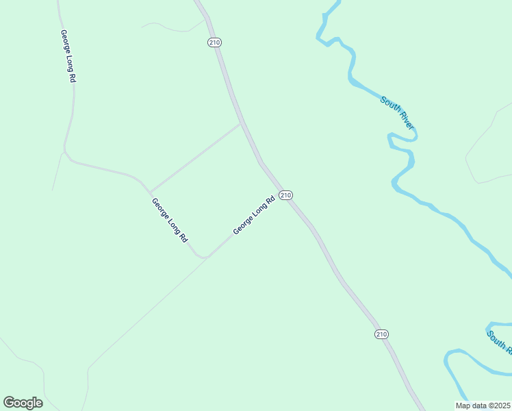 map of restaurants, bars, coffee shops, grocery stores, and more near 1995 George Long Road in Harrells