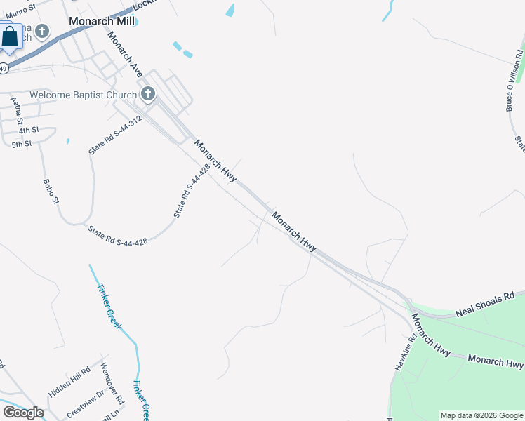 map of restaurants, bars, coffee shops, grocery stores, and more near 766 Monarch Highway in Union