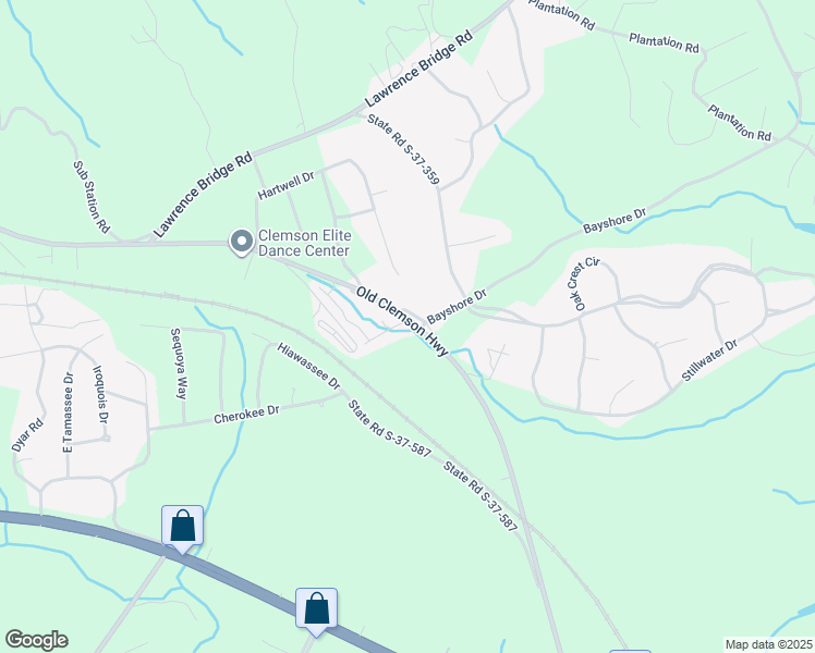 map of restaurants, bars, coffee shops, grocery stores, and more near 101-199 Dubois Circle in Seneca