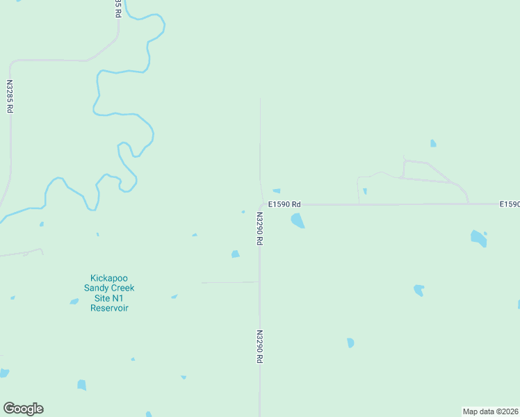 map of restaurants, bars, coffee shops, grocery stores, and more near N3290 Road in Wynnewood