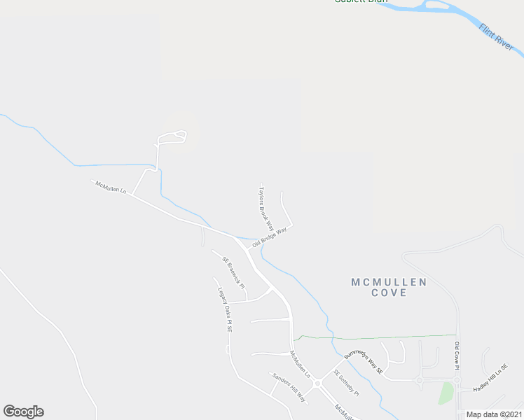 map of restaurants, bars, coffee shops, grocery stores, and more near Taylors Brook Way in Huntsville