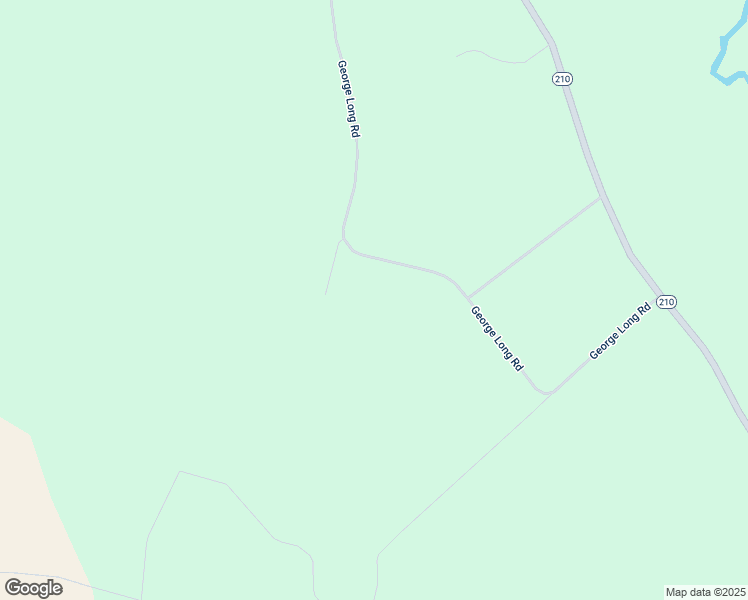 map of restaurants, bars, coffee shops, grocery stores, and more near 1106 George Long Road in Harrells