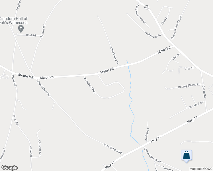 map of restaurants, bars, coffee shops, grocery stores, and more near 114 Kingsland Way in Piedmont