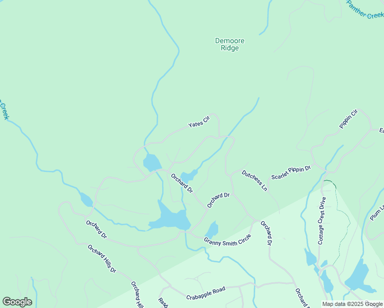 map of restaurants, bars, coffee shops, grocery stores, and more near Golden Delicious Road in Habersham County