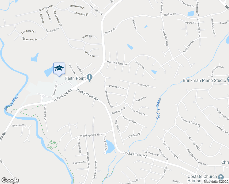 map of restaurants, bars, coffee shops, grocery stores, and more near 14 Semmelrock Drive in Simpsonville