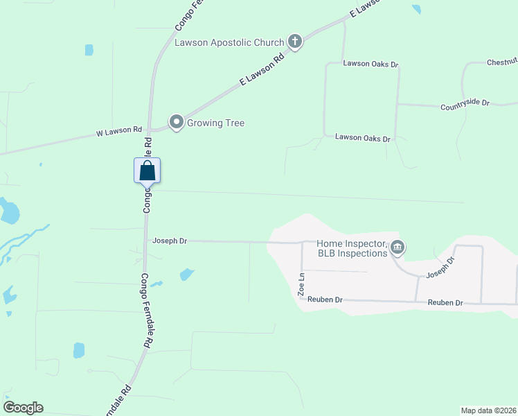 map of restaurants, bars, coffee shops, grocery stores, and more near 1135 Angel Drive in Alexander