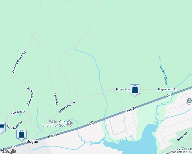 map of restaurants, bars, coffee shops, grocery stores, and more near 116 Wild Oak Drive in Newport