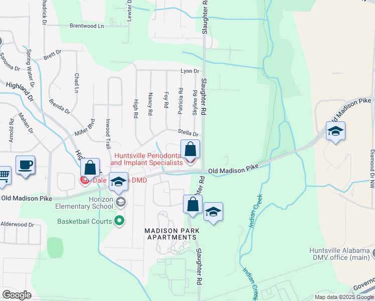 map of restaurants, bars, coffee shops, grocery stores, and more near 112 Oak Brook Circle in Madison
