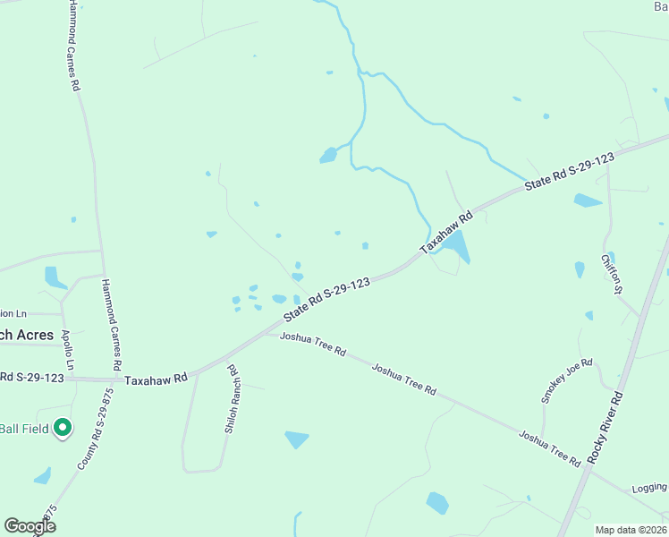 map of restaurants, bars, coffee shops, grocery stores, and more near 3989 Taxahaw Road in Lancaster