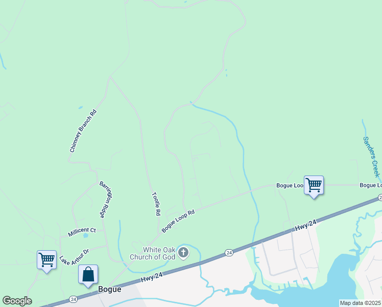 map of restaurants, bars, coffee shops, grocery stores, and more near 133 Forest Line Dr in Newport